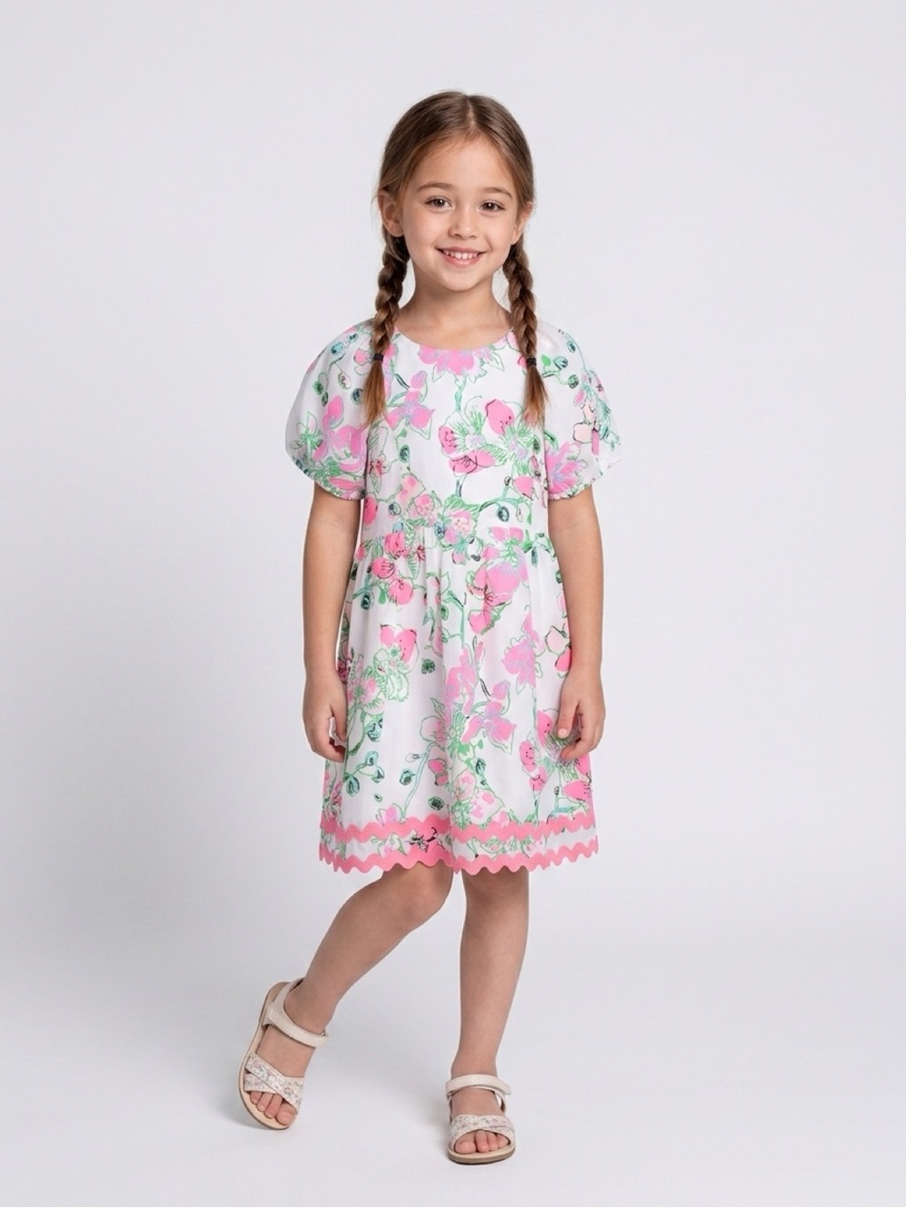 Lilly Pulitzer Girls Mini Knoxlie Dress Size 12